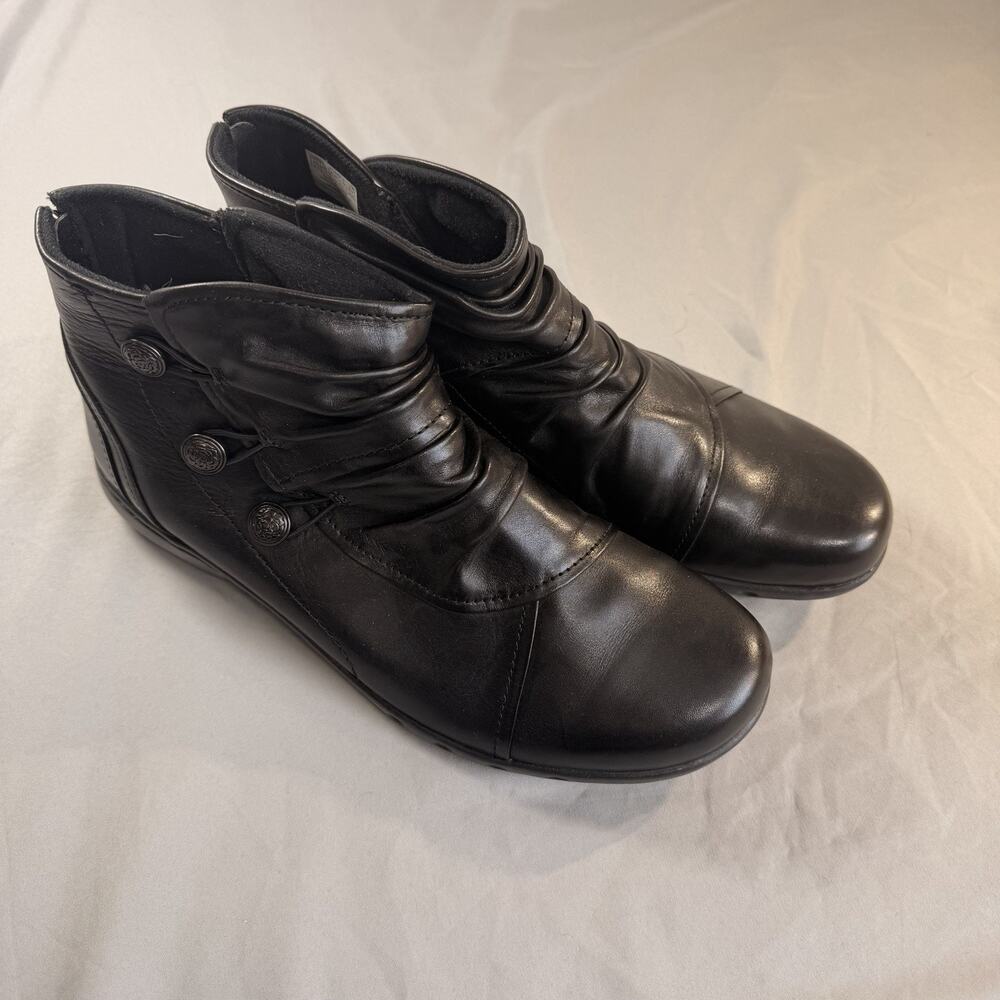 Rockport Cobb Hill Penfield leather ankle bootie women's size 9.5